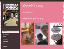 Tablet Screenshot of kopfkunst-lucas.de